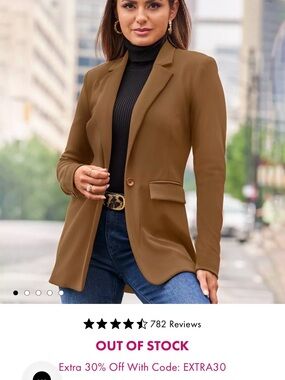 Boston Proper Beyond Travel Blazer with Matching Slacks - Dachshund